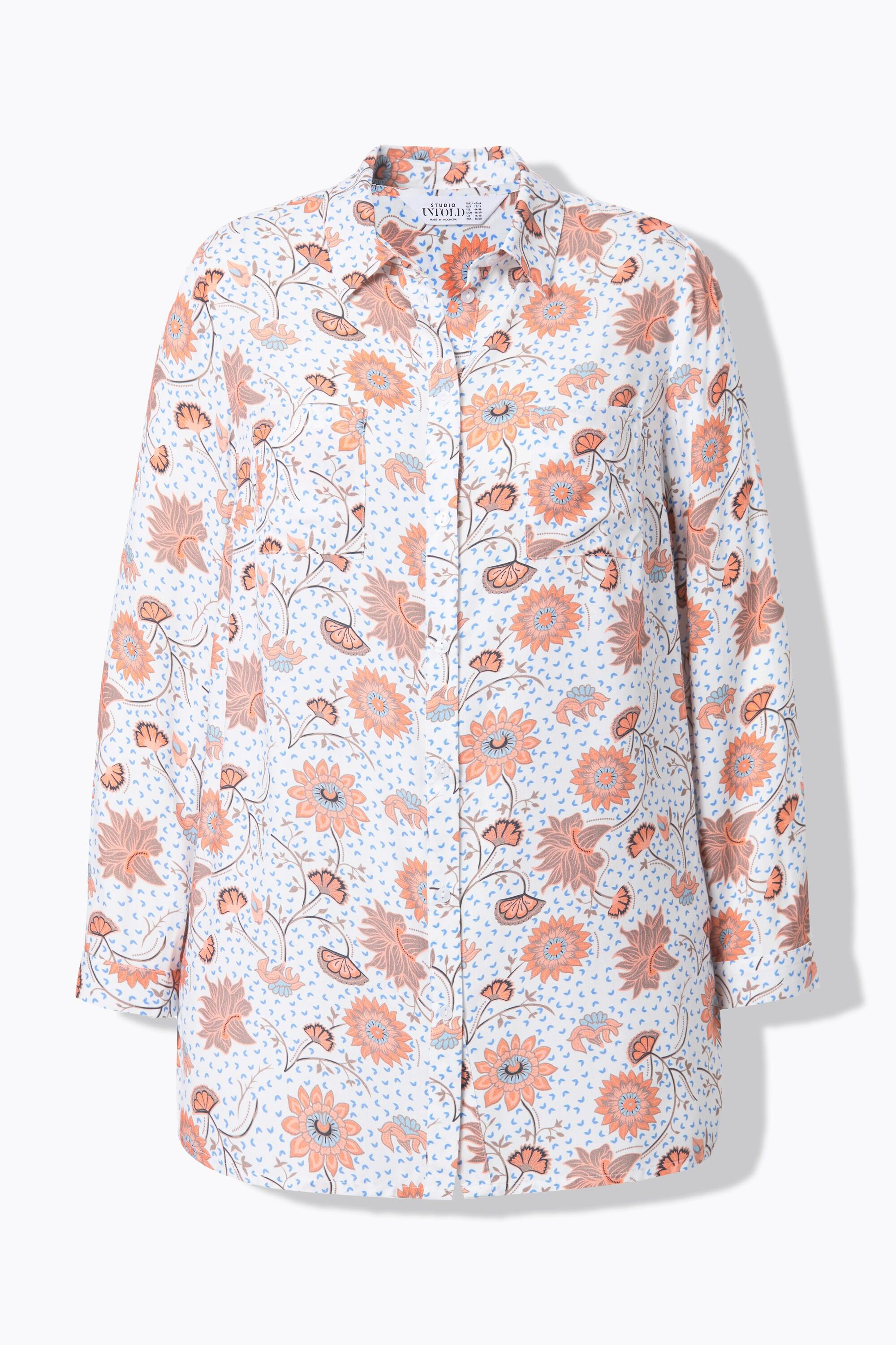 Studio Untold Camicia Taglio Squadrato Stampa Floreale  