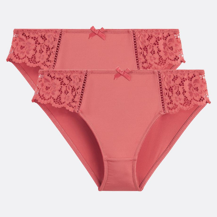 La Redoute Collections Girofle Lot de 2 slips  