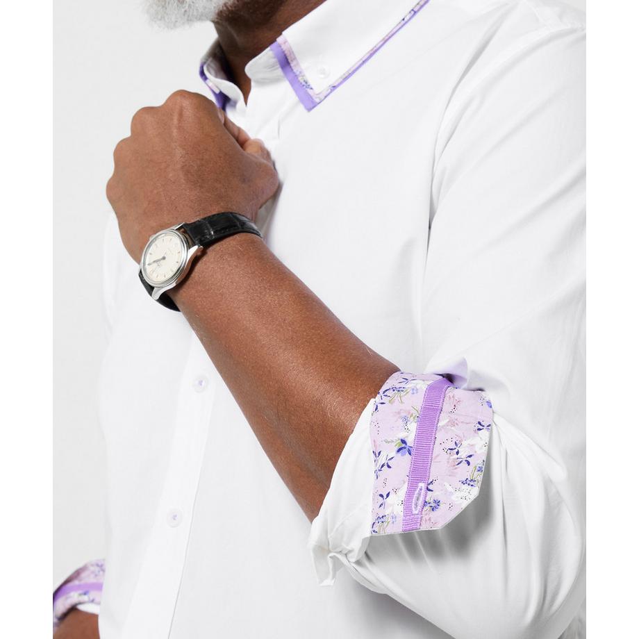 Joe Browns Camicia con Colletto a Contrasto e Dettagli Decorativi  