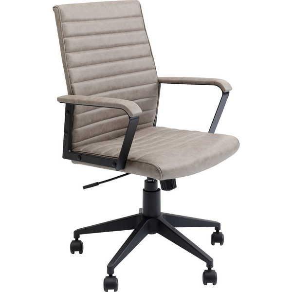 mutoni Chaise de bureau pivotante Labora Pebble  