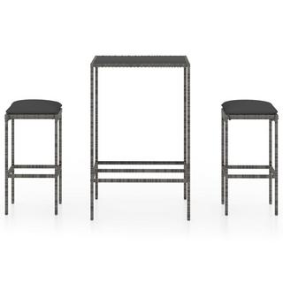 VidaXL Bar-set poly-rattan  