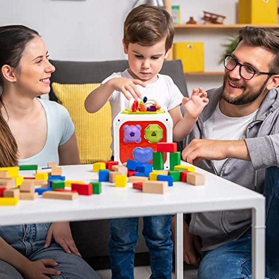 Activity-board  Activity Center Motorikspielzeug Lernspielzeug Sensorik Sortierspiel Motorikwürfel 