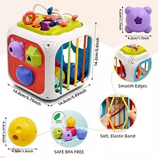 Acheter Jouet de tri de forme de bébé, jouets de tri de cubes