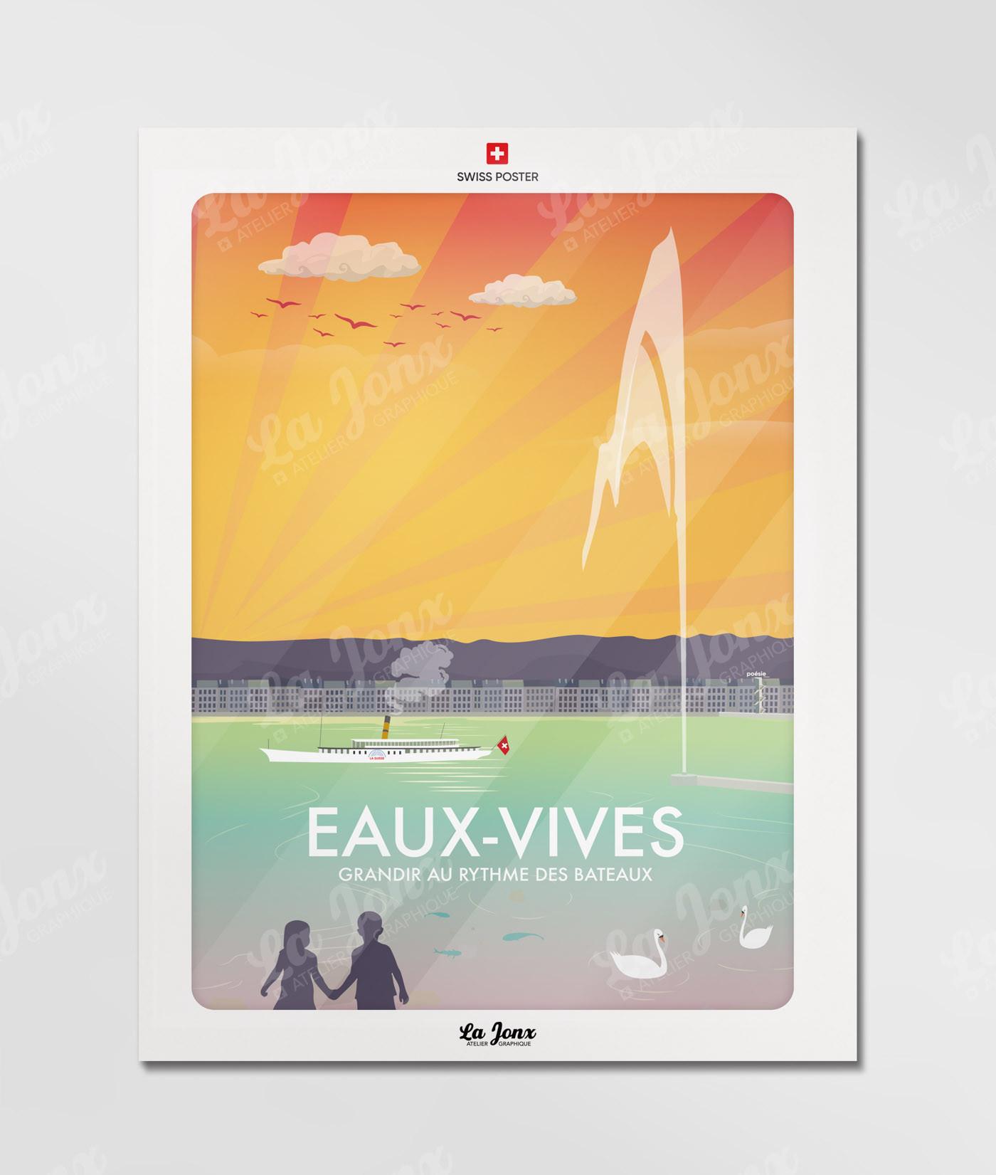 La-Jonx Eaux-Vives - Poster  