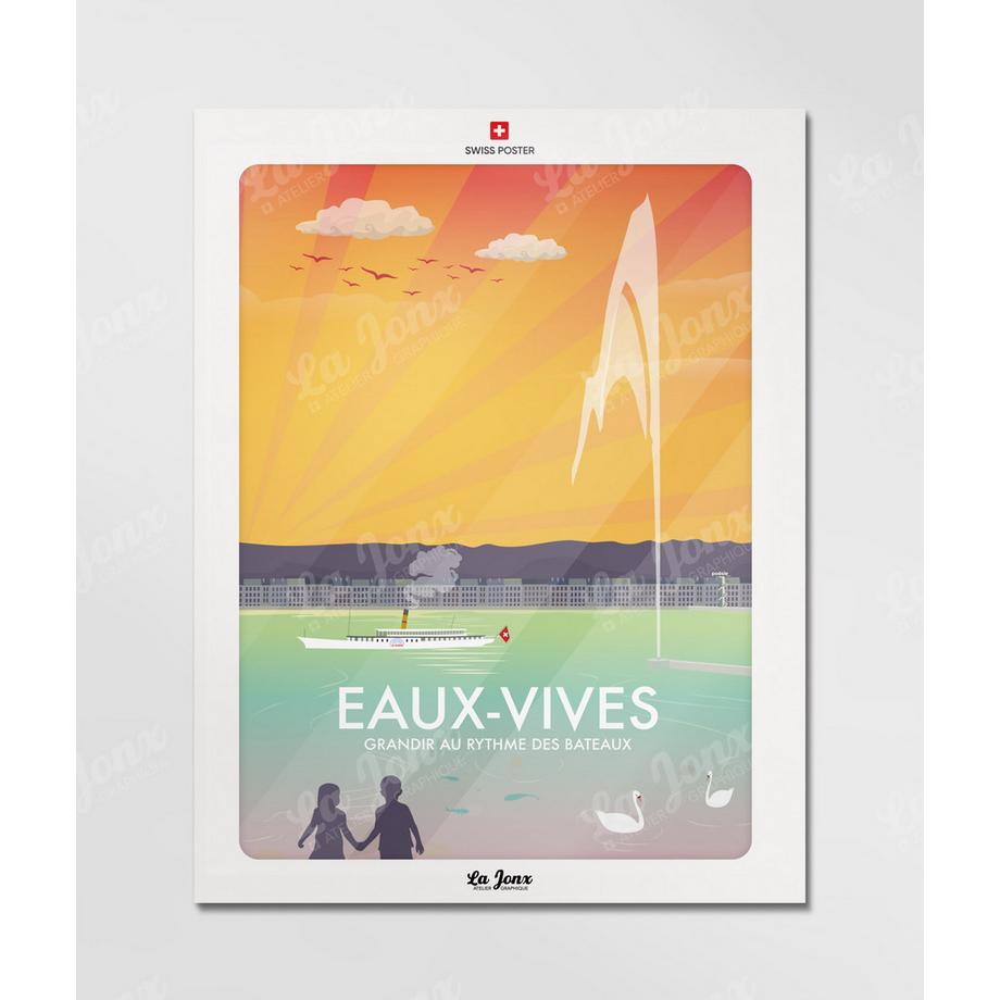 La-Jonx Affiche de Eaux-Vives  