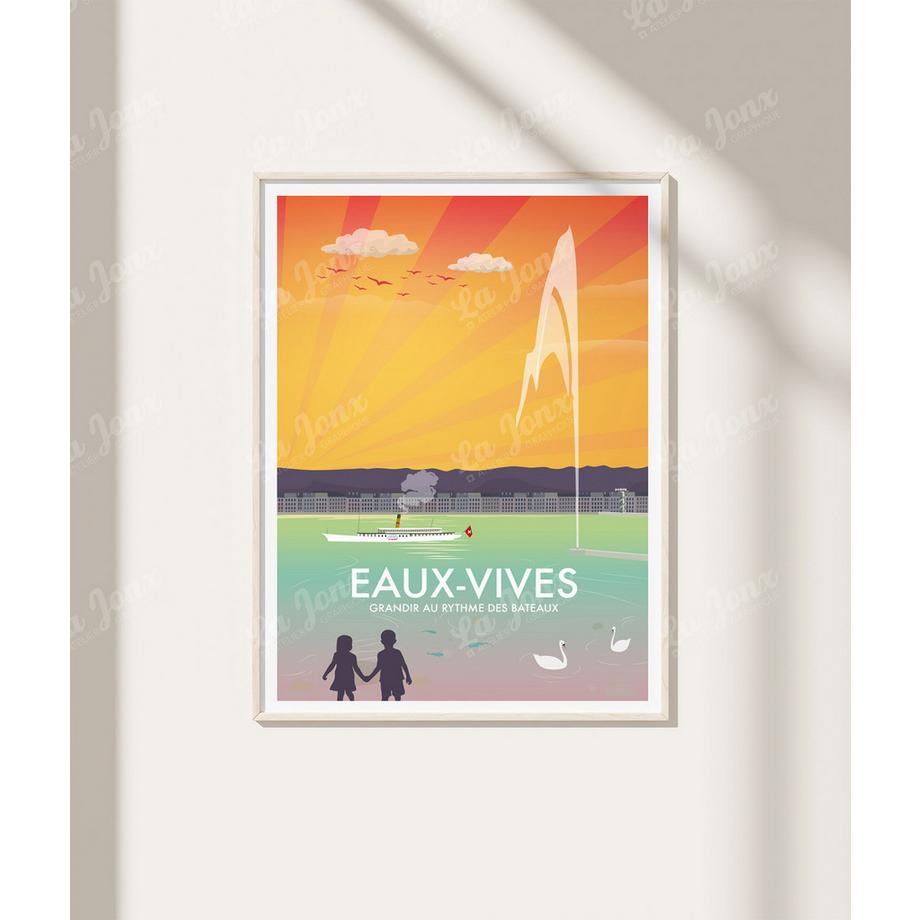 La-Jonx Affiche de Eaux-Vives  