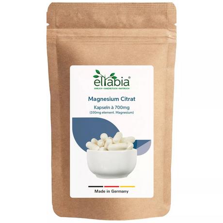 Eltabia  Capsules de Citrate de Magnésium – Pour la Détente Musculaire & l'Énergie 