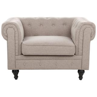 Beliani Ensemble de salon en Polyester Traditionnel CHESTERFIELD  