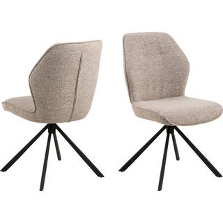 mutoni Chaise de salle à manger Azura beige (1 pièce)  