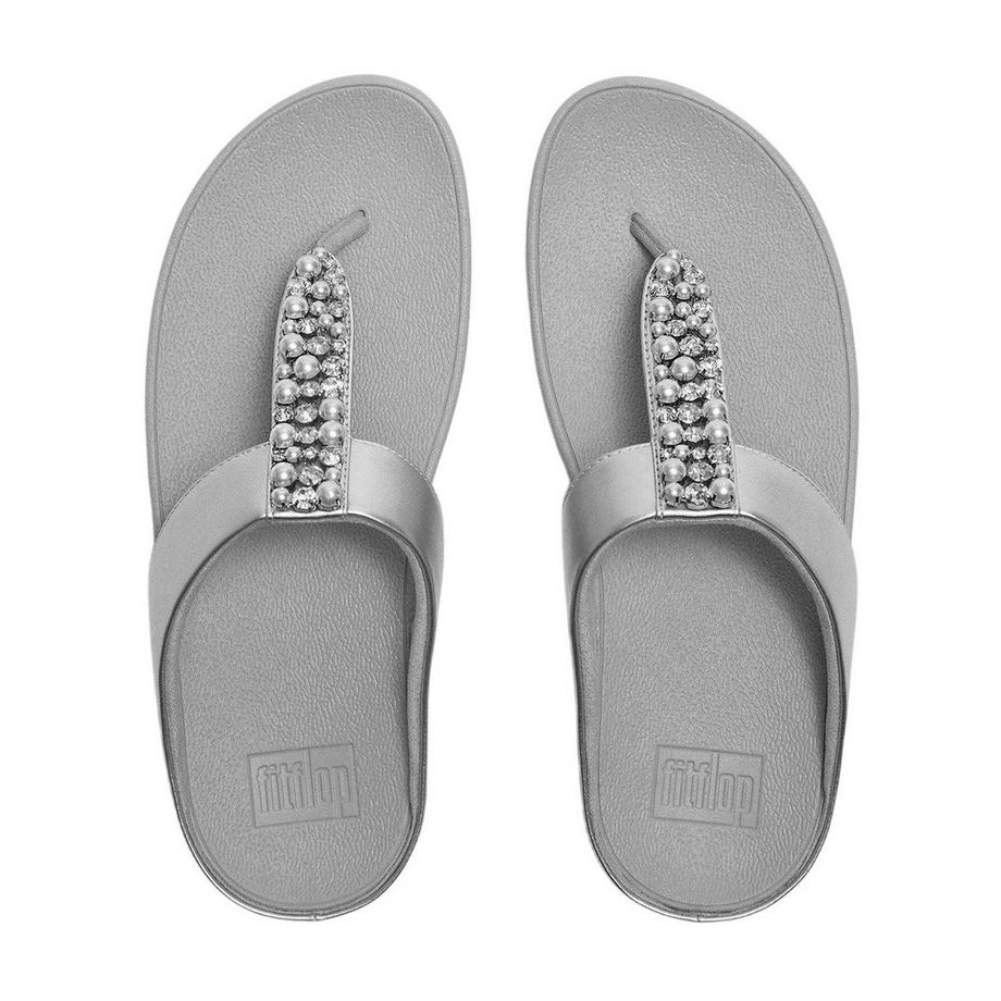 fit flop Sandales Fino en Cuir avec Bride en T  