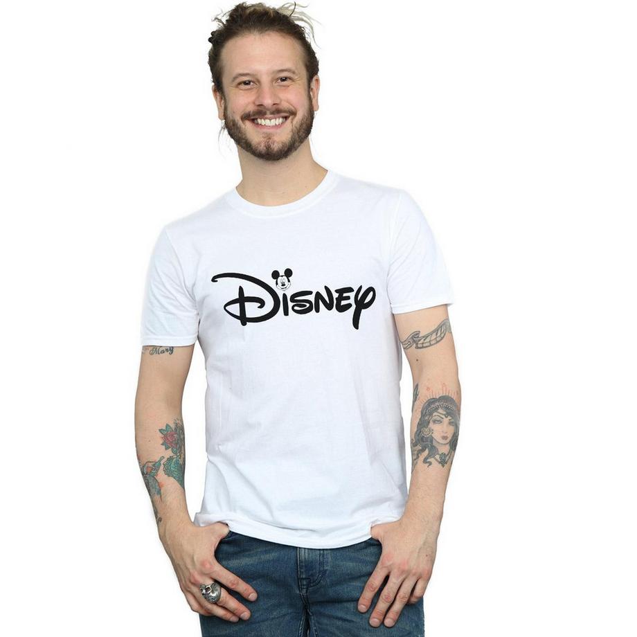 Disney Mickey Mouse Logo T-Shirt Stampata  