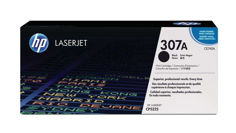 Hewlett-Packard  HP Toner-Modul 307A schwarz CE740A Color LJ CP5225 7000 Seiten 