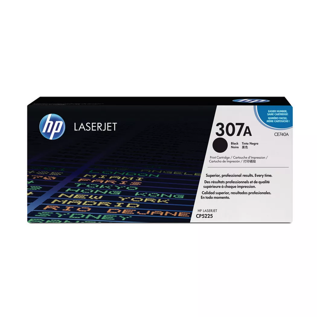 Hewlett-Packard – HP Toner-Modul 307A schwarz CE740A Color LJ CP5225 7000 Seiten, One Size