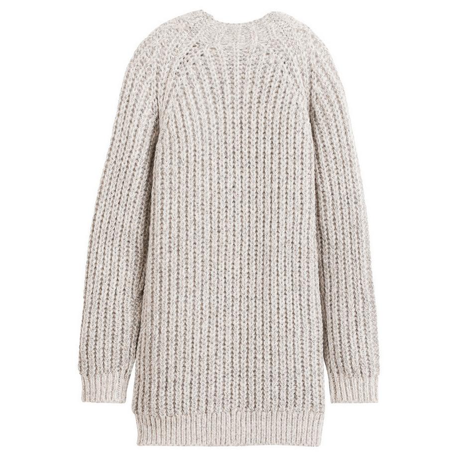 La Redoute Collections  Robe droite col montant en grosse maille 