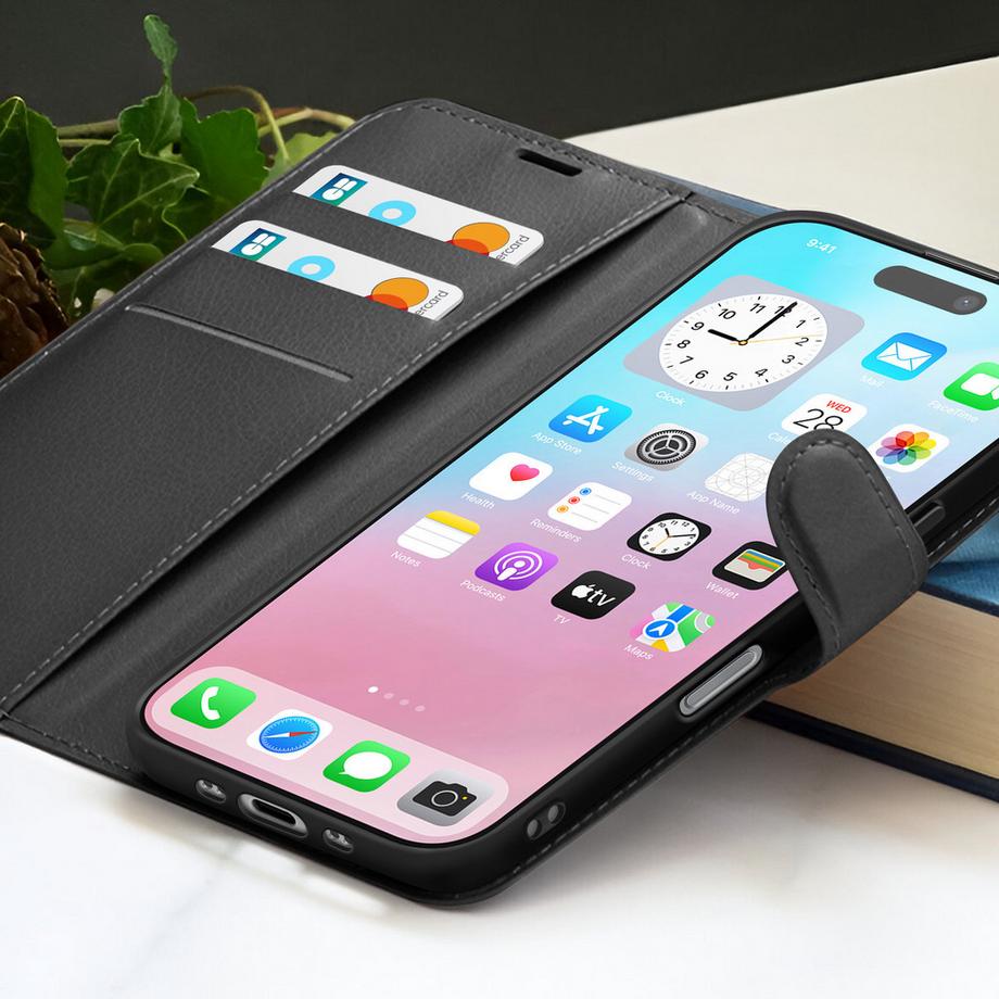 ZANAE  Étui Portefeuille iPhone 17 Air Premium 