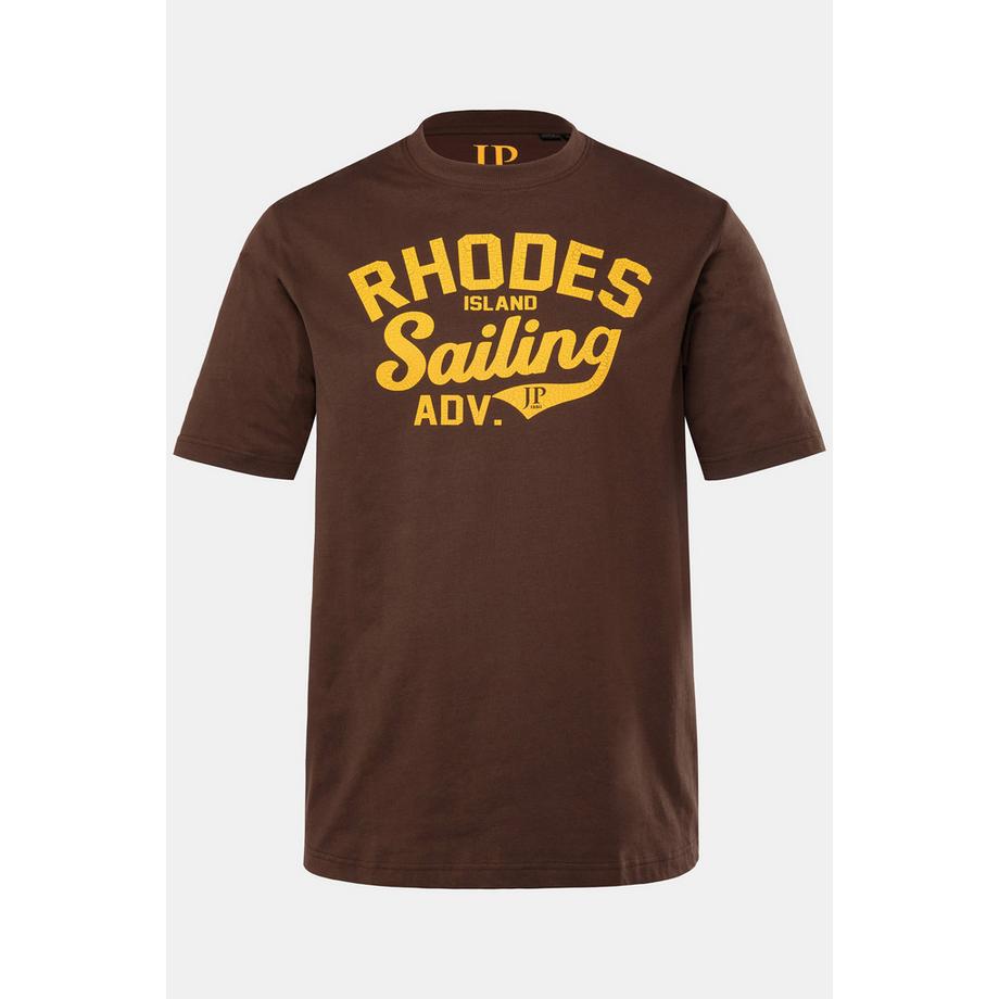 JP1880 Kurzarm Rundhals Vintage Print T-Shirt  