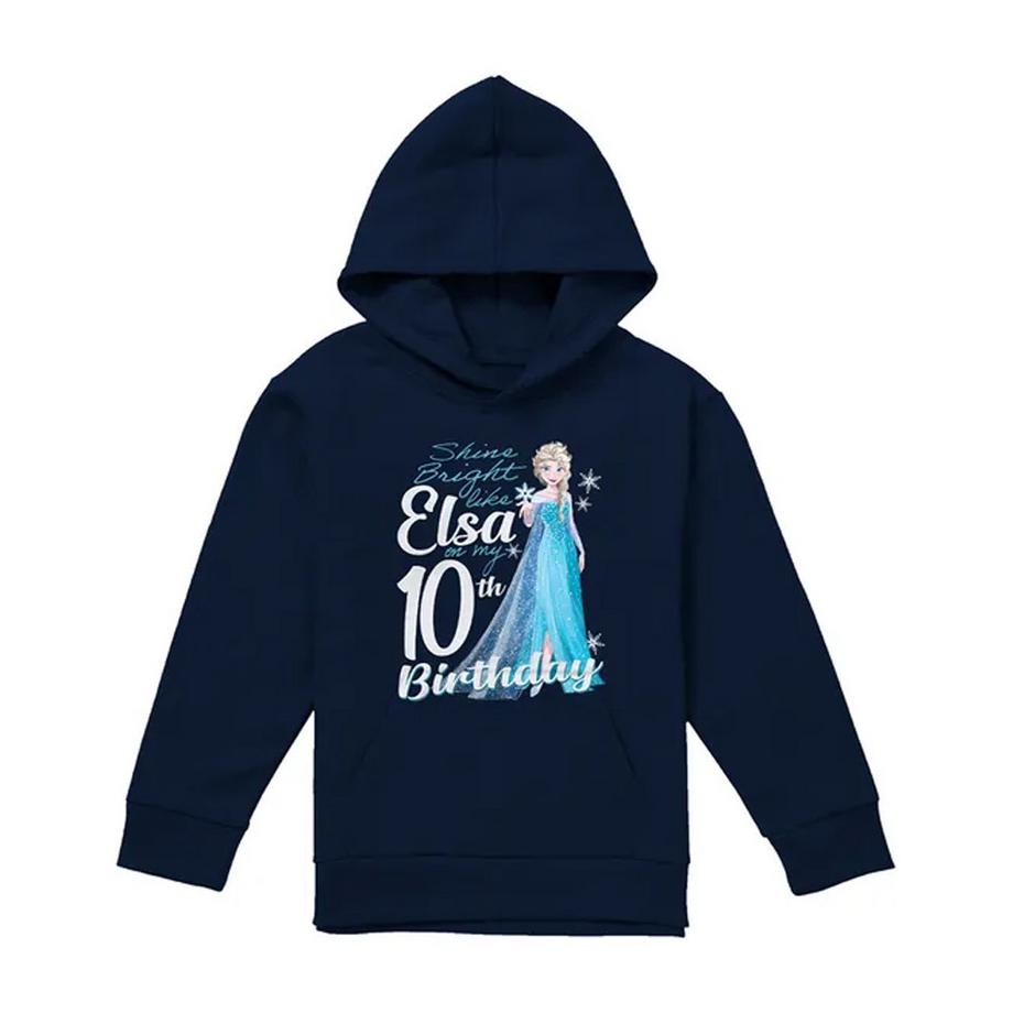Sweat À Capuche 10ème Anniversaire Bright Like Elsa