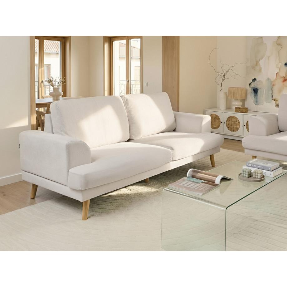 Beliani 3 Sitzer Sofa aus Stoff Modern KILDAL  