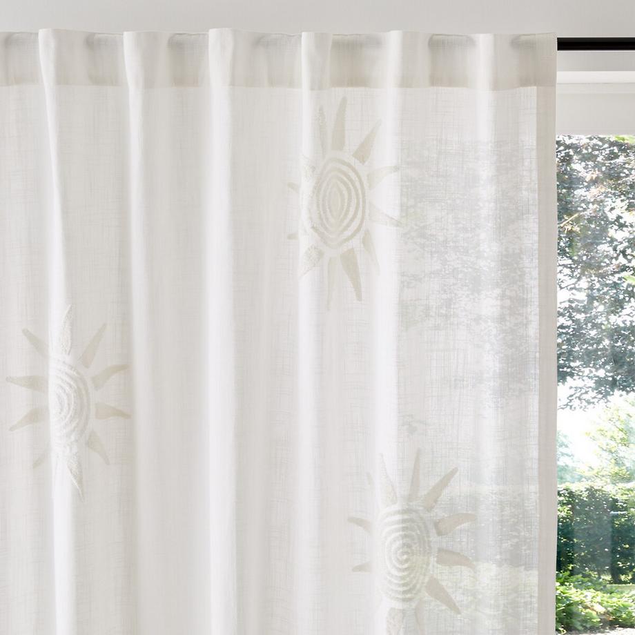 La Redoute Intérieurs  Vorhang Melenaos mit Frottee-Motiv 