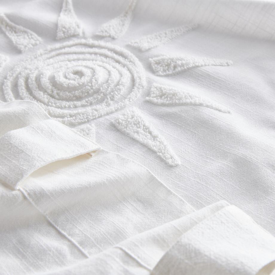 La Redoute Intérieurs  Vorhang Melenaos mit Frottee-Motiv 