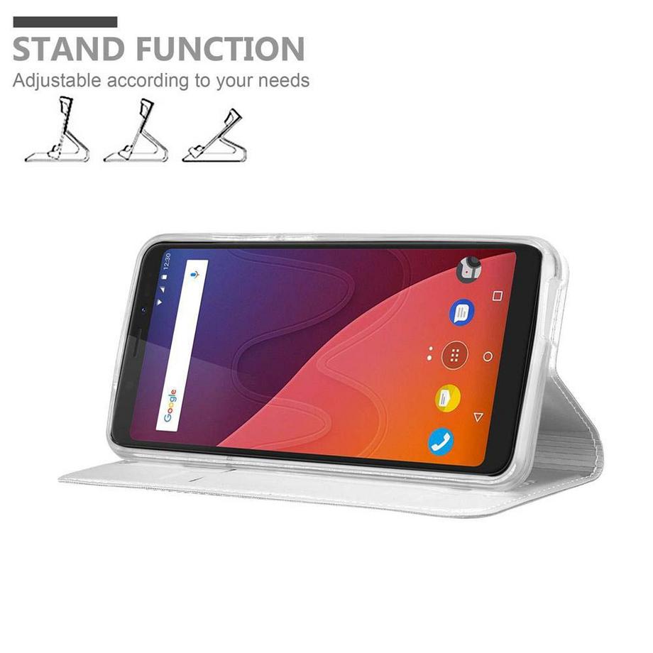 Cadorabo  Hülle für WIKO VIEW Magnetverschluss, Kartenfach 