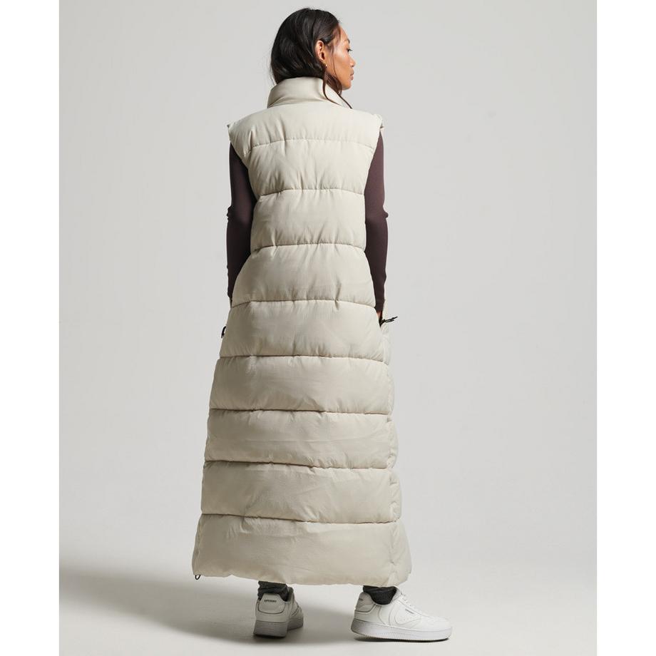 Superdry Lange ärmellose Ripstop Daunenjacke  