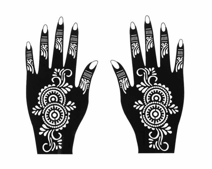 Henna Tattoo Schweiz  Pochoir au henné 
