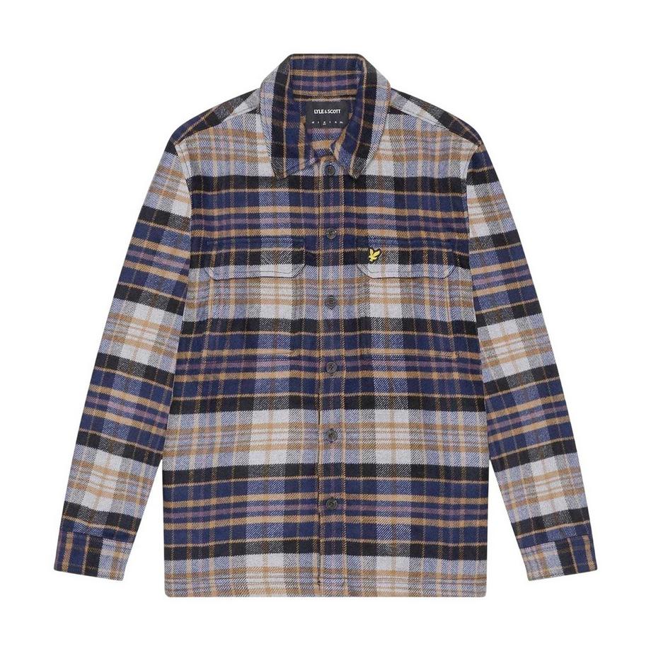 Sopra Camicia Flanella Manica Lunga
