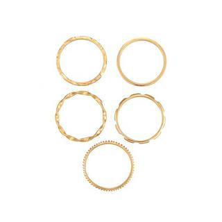 Elli  Ring Stapelringe Stacking 5Er Set 