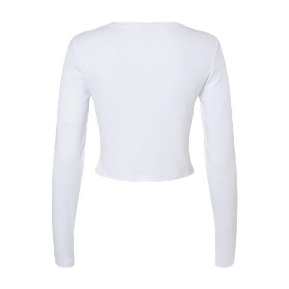 Bella + Canvas T-shirt a Costine Micro a Maniche Lunghe  