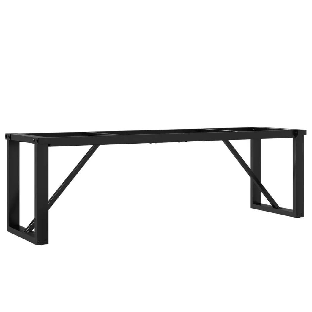 VidaXL - Pied de table basse métal, One Size, Noir