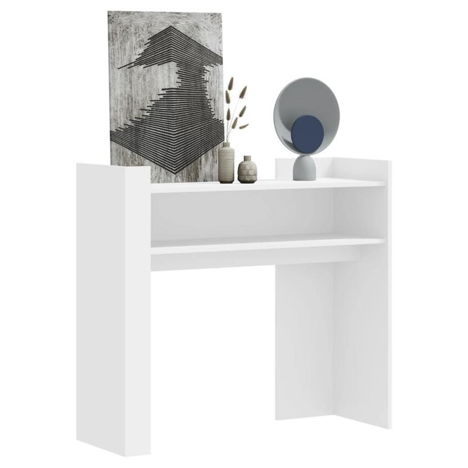 VidaXL Table console bois d'ingénierie  