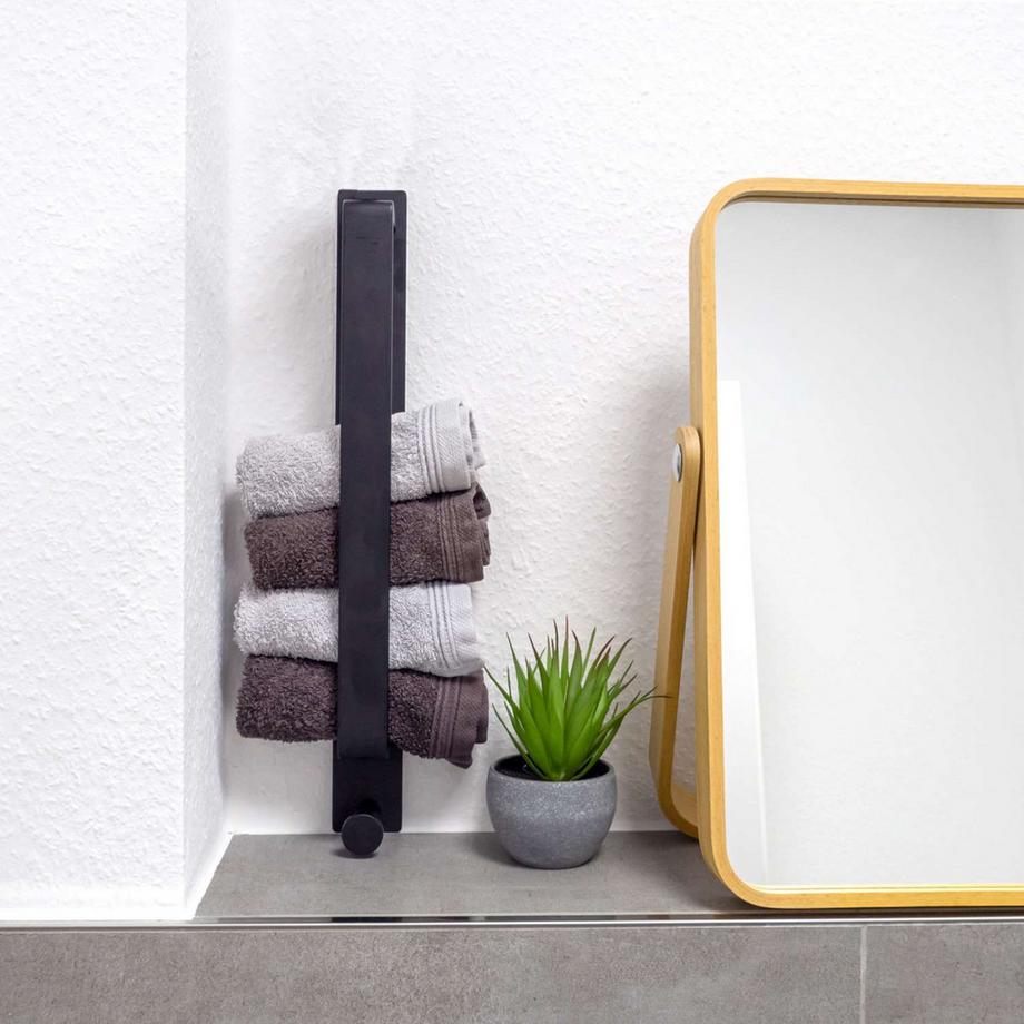 Intirilife Porte-serviettes sans perçage  