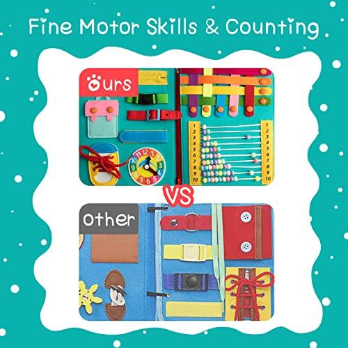 Activity-board  Busy Board 20-in-1 Activity Board Mit Gesicht Puzzle, Dinosaurier Labyrinth 