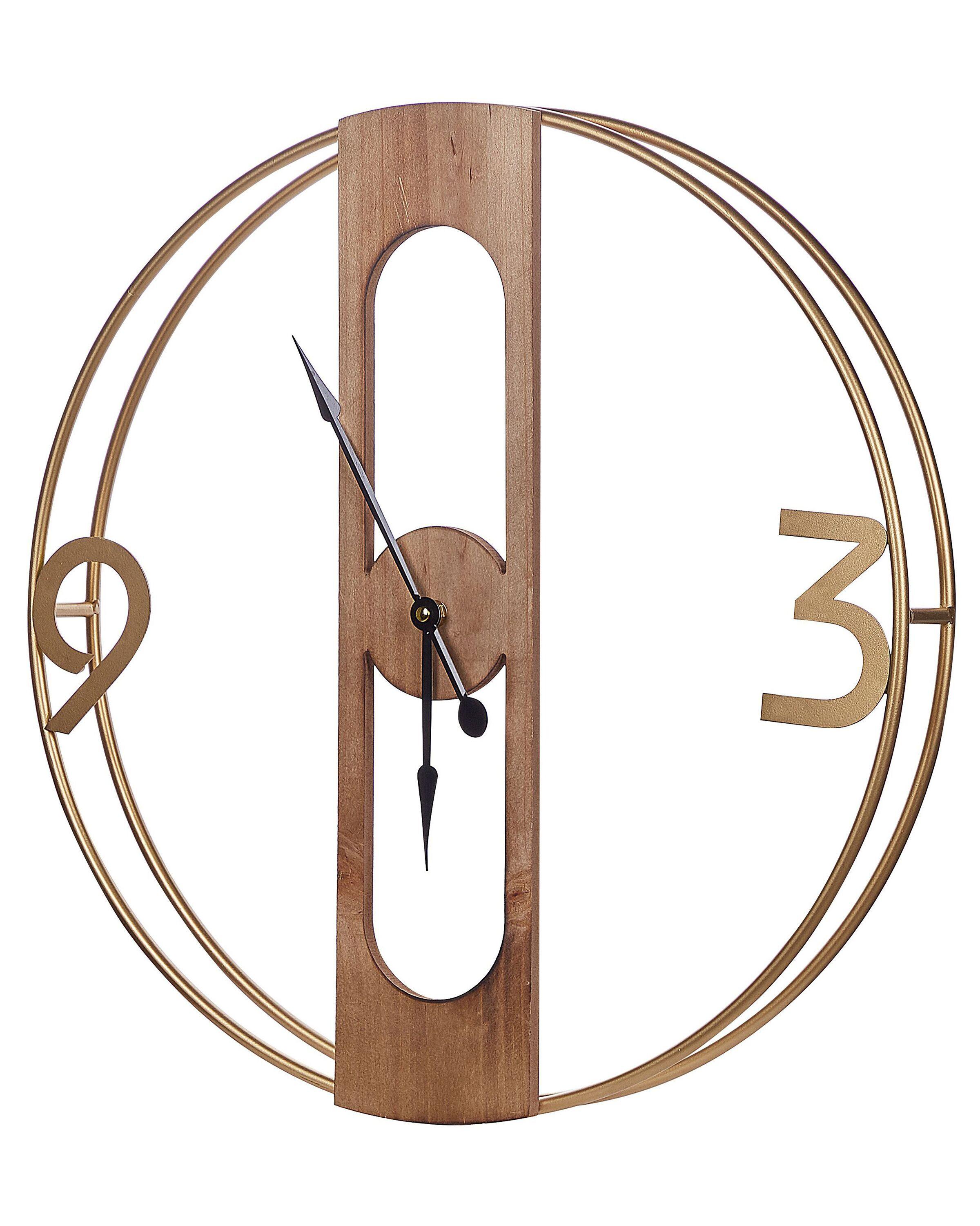 Beliani Horloge murale en MDF Boho MULHOUSE  