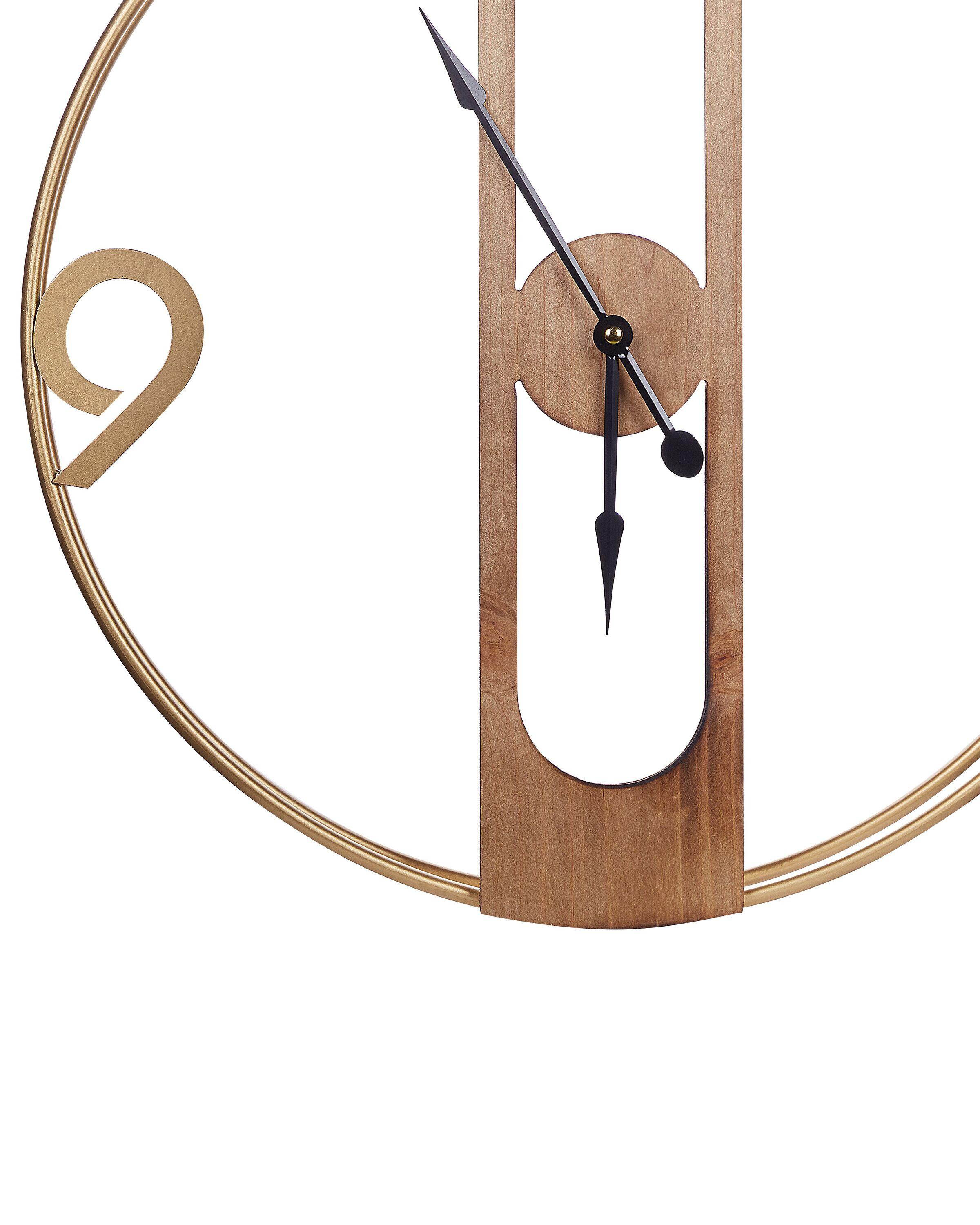Beliani Horloge murale en MDF Boho MULHOUSE  