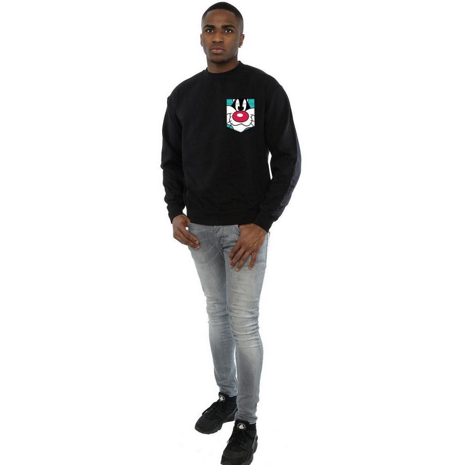 LOONEY TUNES Sylvester the Cat Pocket Sweatshirt  
