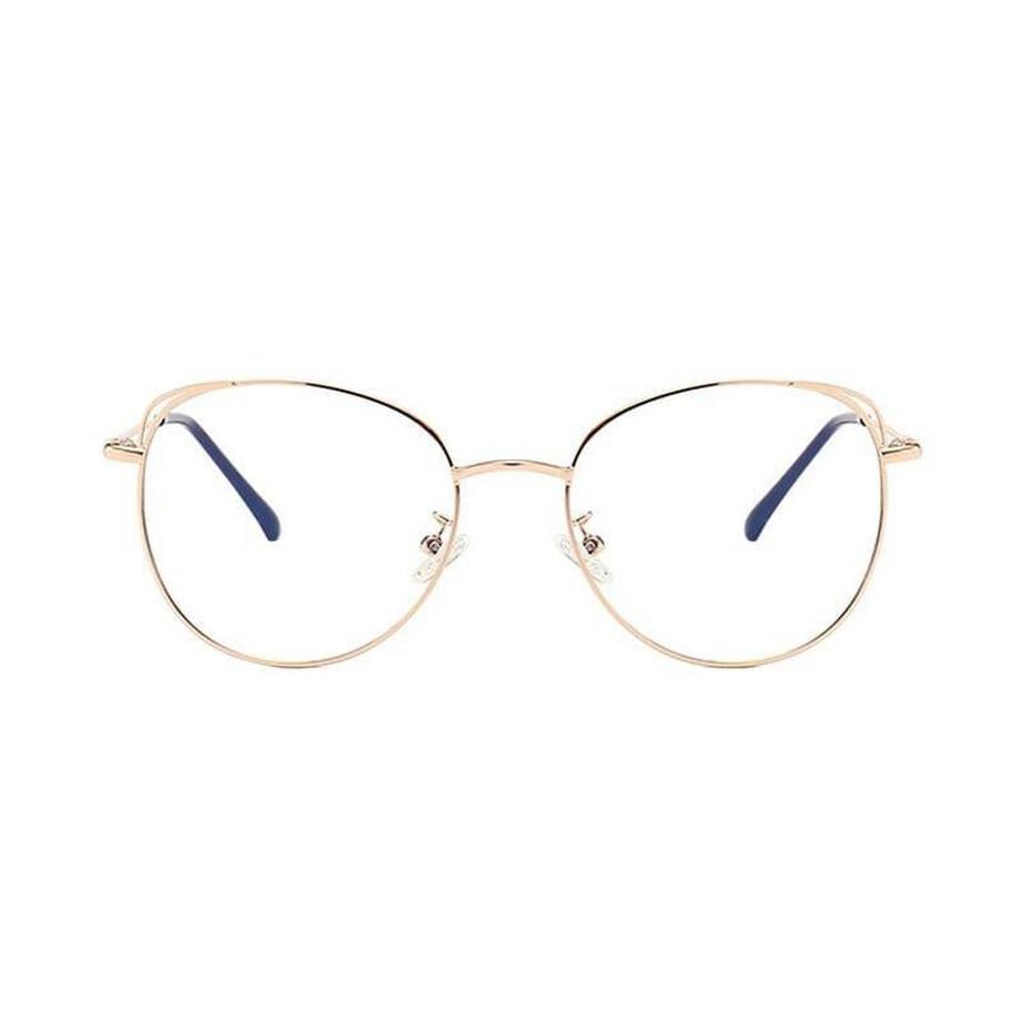 eStore Anti-Blaulicht Brille Katzenohren Gold  