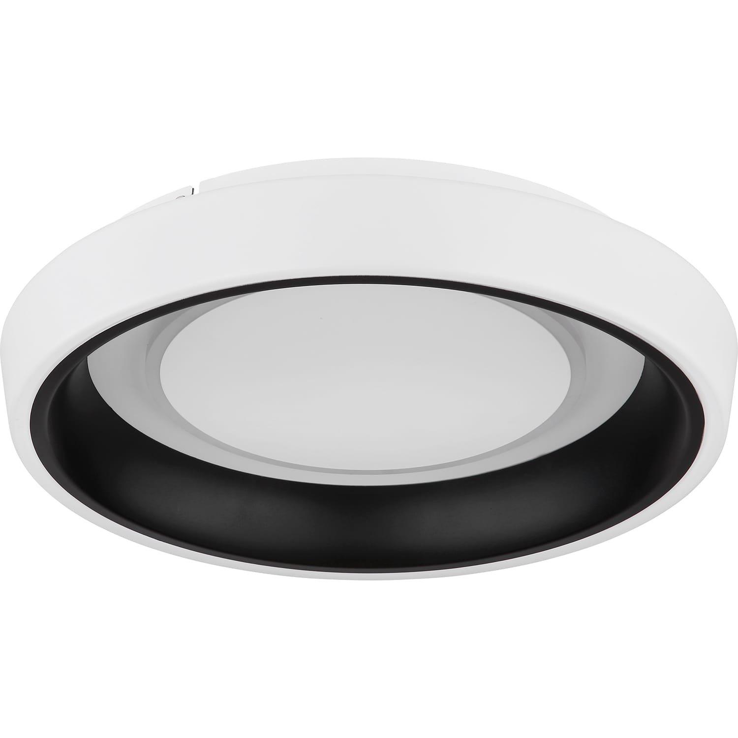 mutoni Plafonnier Tabano métal noir mat LED  