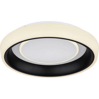 mutoni Plafonnier Tabano métal noir mat LED  