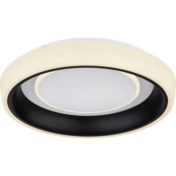 Plafonnier Tabano métal noir mat LED