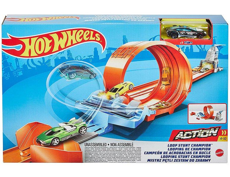 Hot Wheels  Action Champion Trackset Looping-Bahn (1:64) 