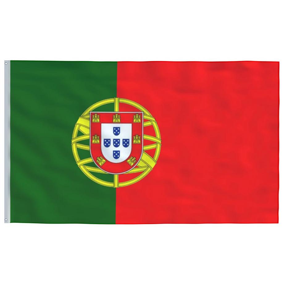 VidaXL  Drapeau du portugal 