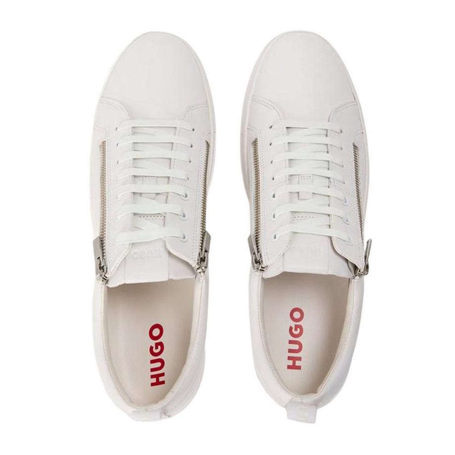 HUGO Monk Scarpe Sportive in Pelle Piatta  