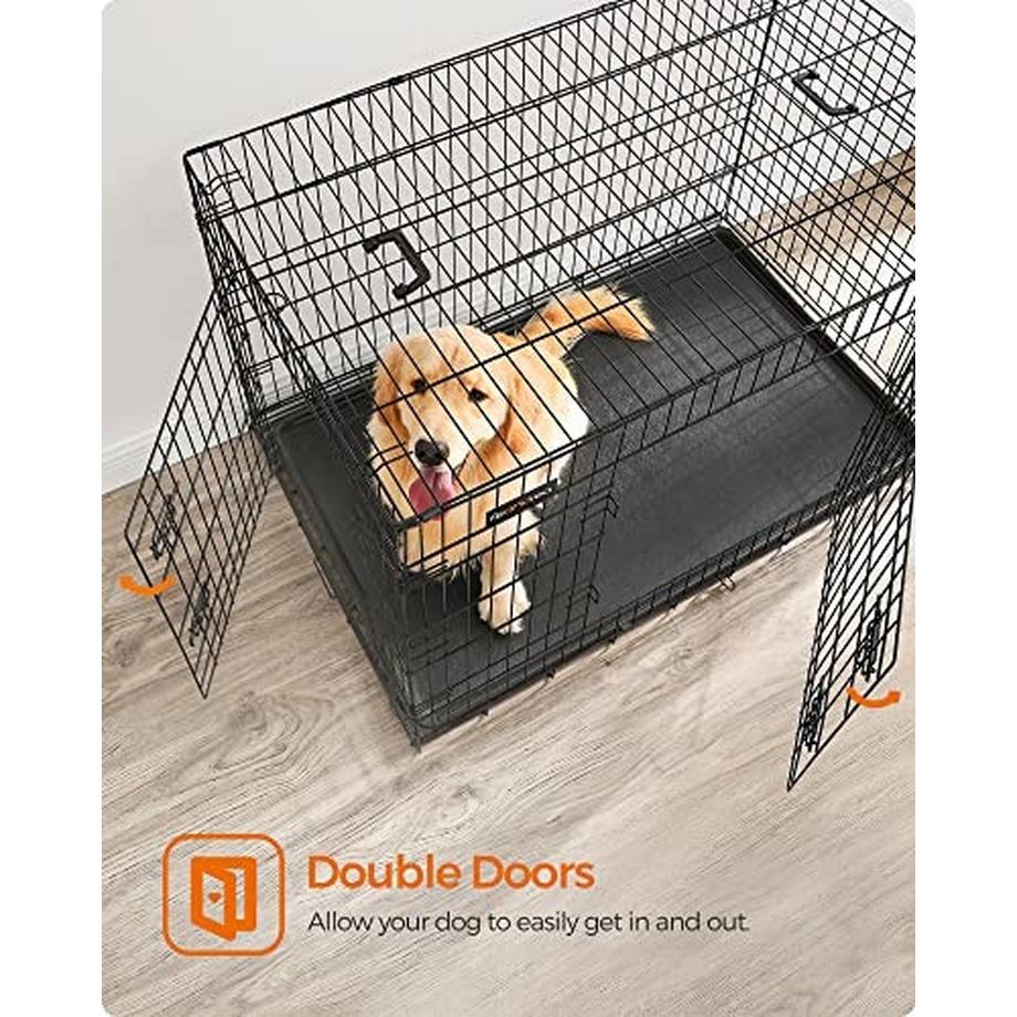 Pricenet  XXL-Hundebox: Sicher, langlebig, leicht zu reinigen und zu bewegen 