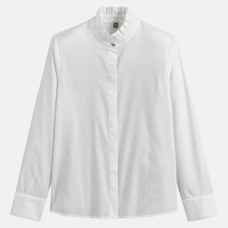 La Redoute Collections Camicetta Maniche Lunghe Collo a Volant  