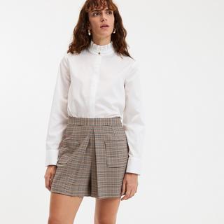 La Redoute Collections Camicetta Maniche Lunghe Collo a Volant  