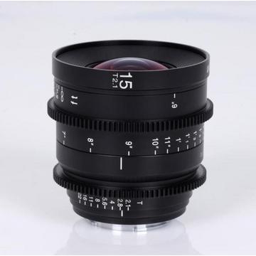 Laowa 15 mm T/2.1 Null-D-Cine (Sony Fe)