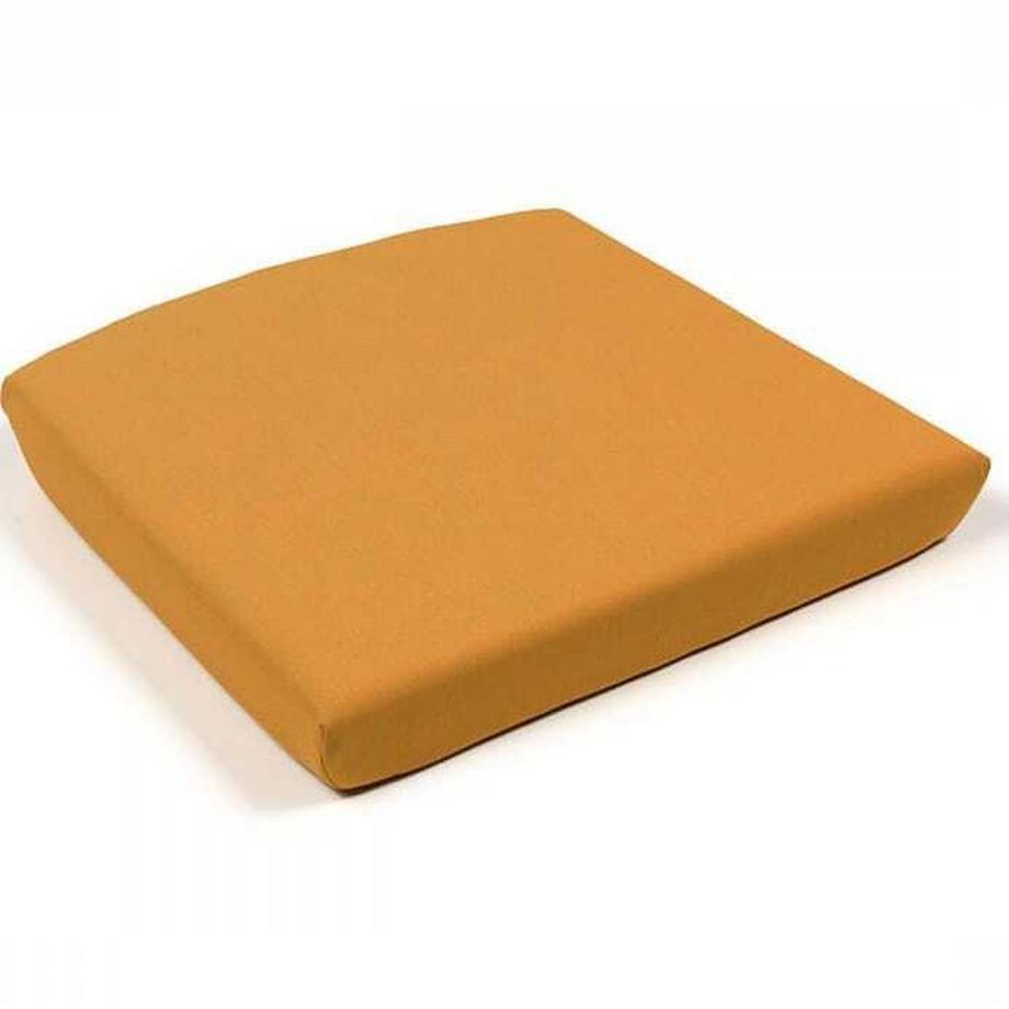 Cuscino per sedia da giardino Net Relax giallo