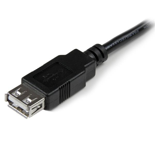 STARTECH.COM  Câble d'extension USB 2.0 de 15cm - Rallonge USB A vers A - M/F 